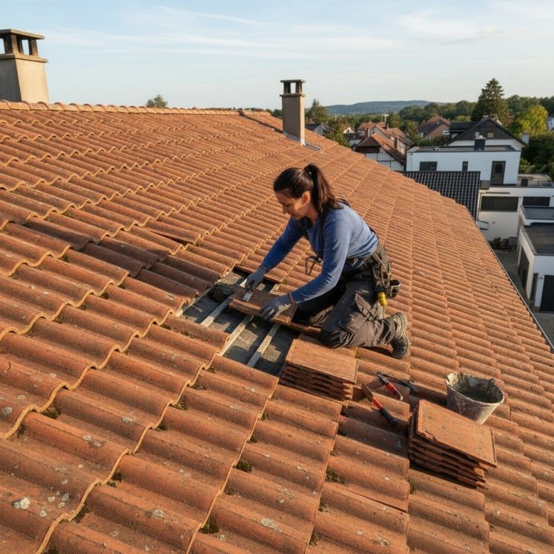 Tile Roof Repair in Moseley, VA