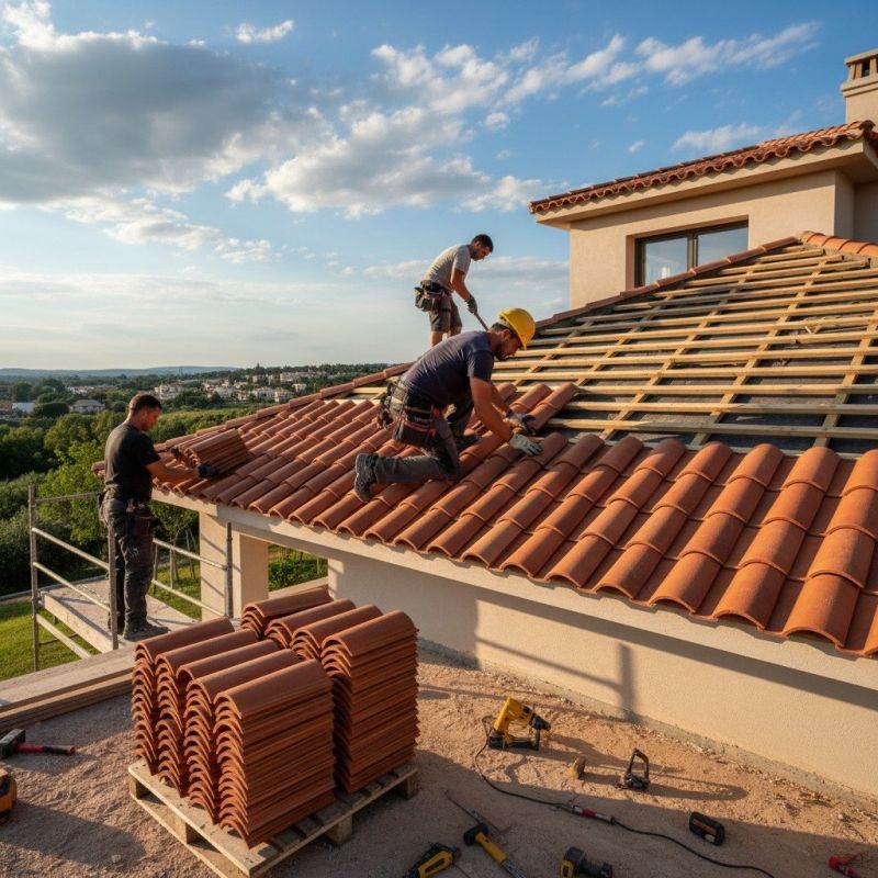 Tile Roof Replacement in Fork Union, VA