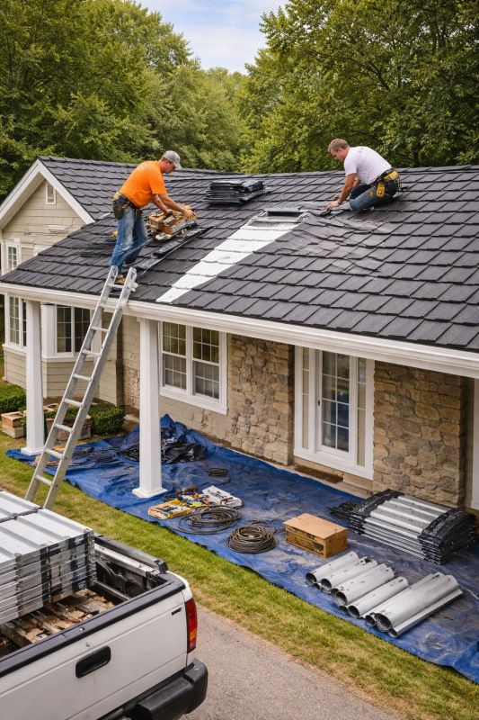 Tin Roof Installation in Rockville, VA