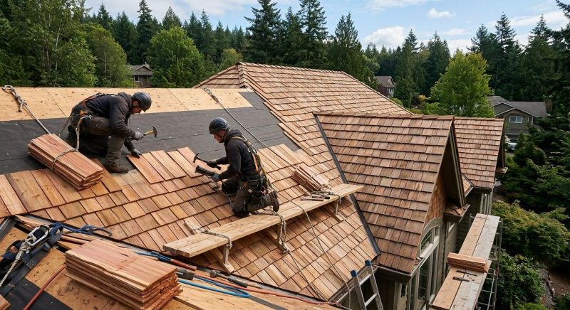 Wood Roofing Installation in Cumberland, VA