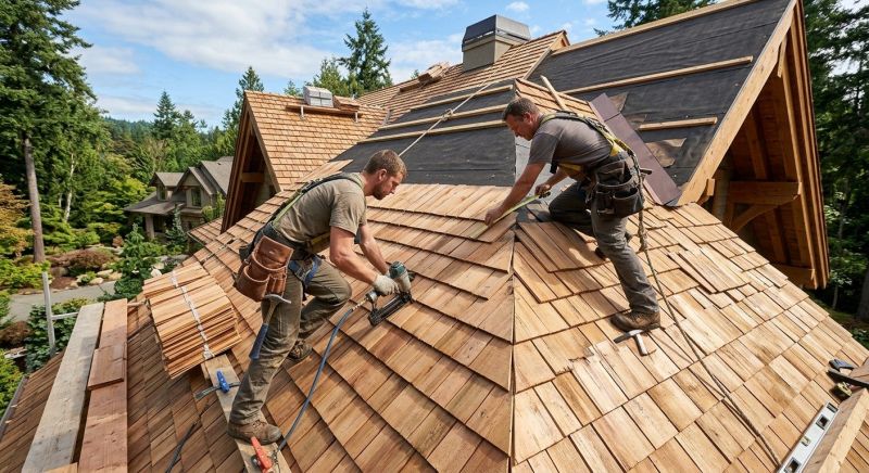 Wood Roofing Installation in Powhatan, VA