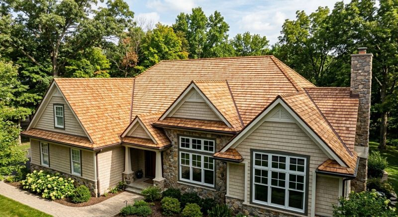 Wood Roofing Installation in Midlothian, VA