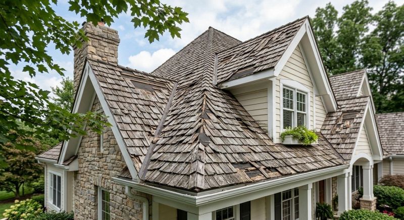 Wood Shake Roof Repair in Amelia County, VA