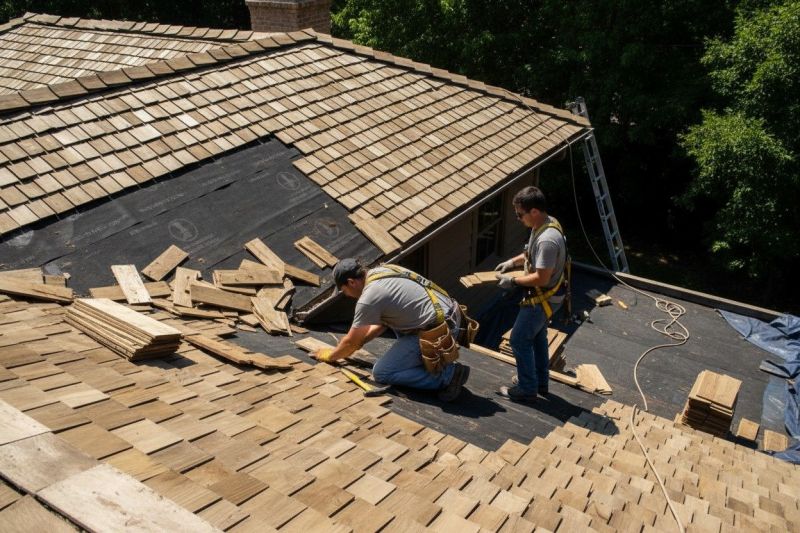 Wood Shake Roof Repair in Montpelier, VA