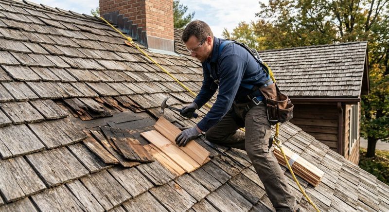 Wood Shingles Repair in Chesterfield, VA