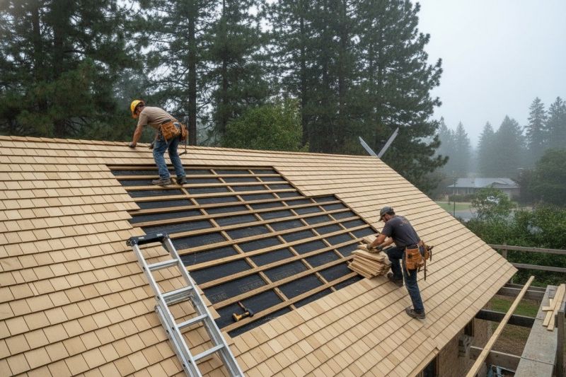 Wood Shingles Repair in Rockville, VA